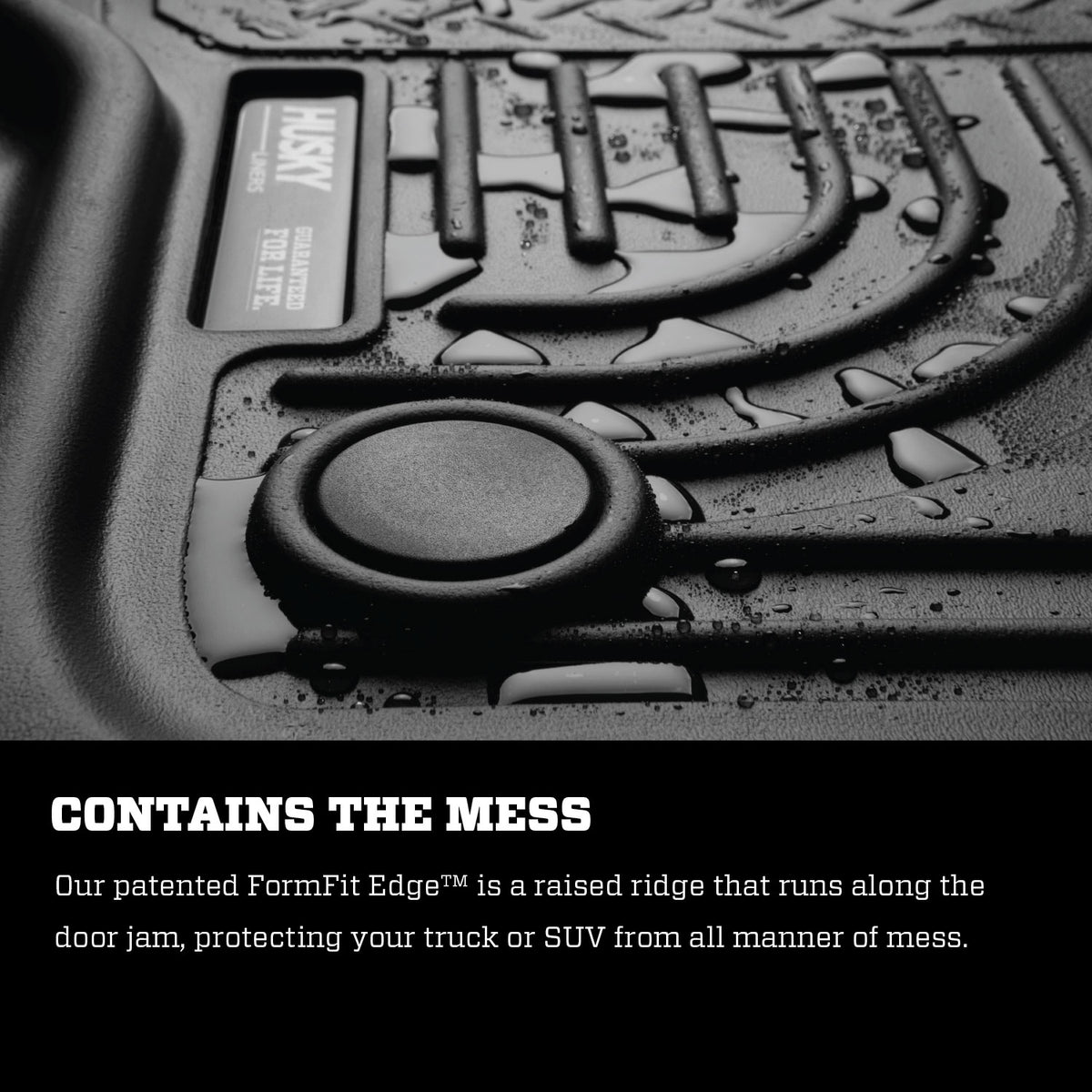 Black Front Row Floor Liners for 2016-2017 Toyota Tacoma G176333