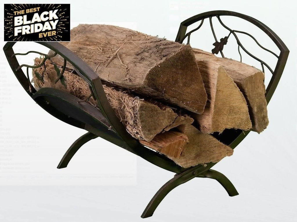 Wood Log Carrier Bin Holder F106
