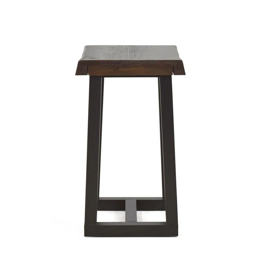 Solid Wood Live Edge Stool Set of 3 B704