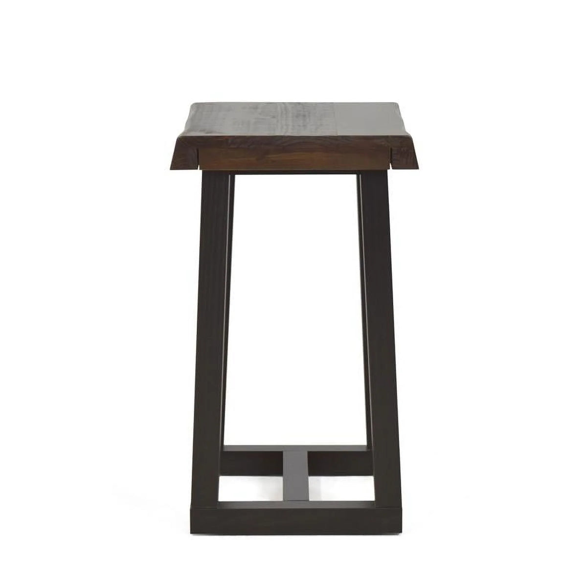 Solid Wood Live Edge Stool Set of 3 B704