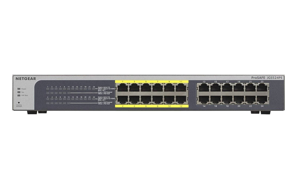 24-Port Gigabit PoE Plus Network Switch T495