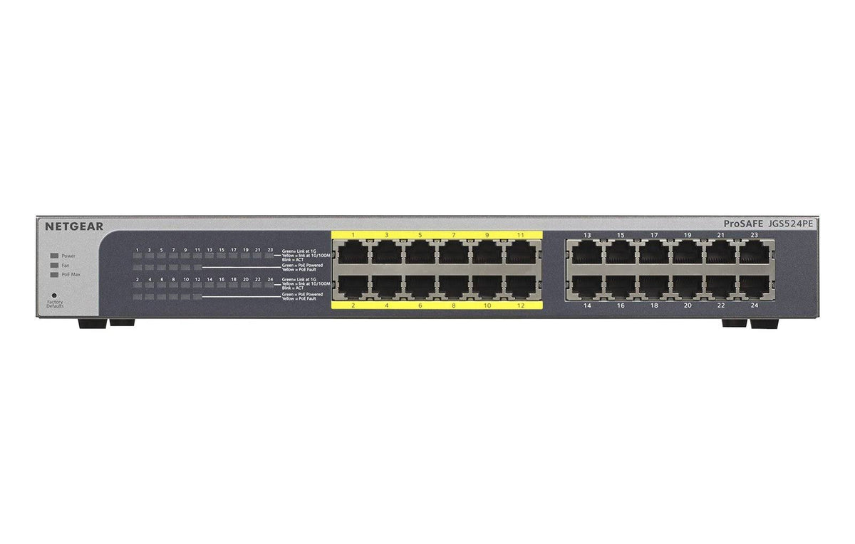 24-Port Gigabit PoE Plus Network Switch T495