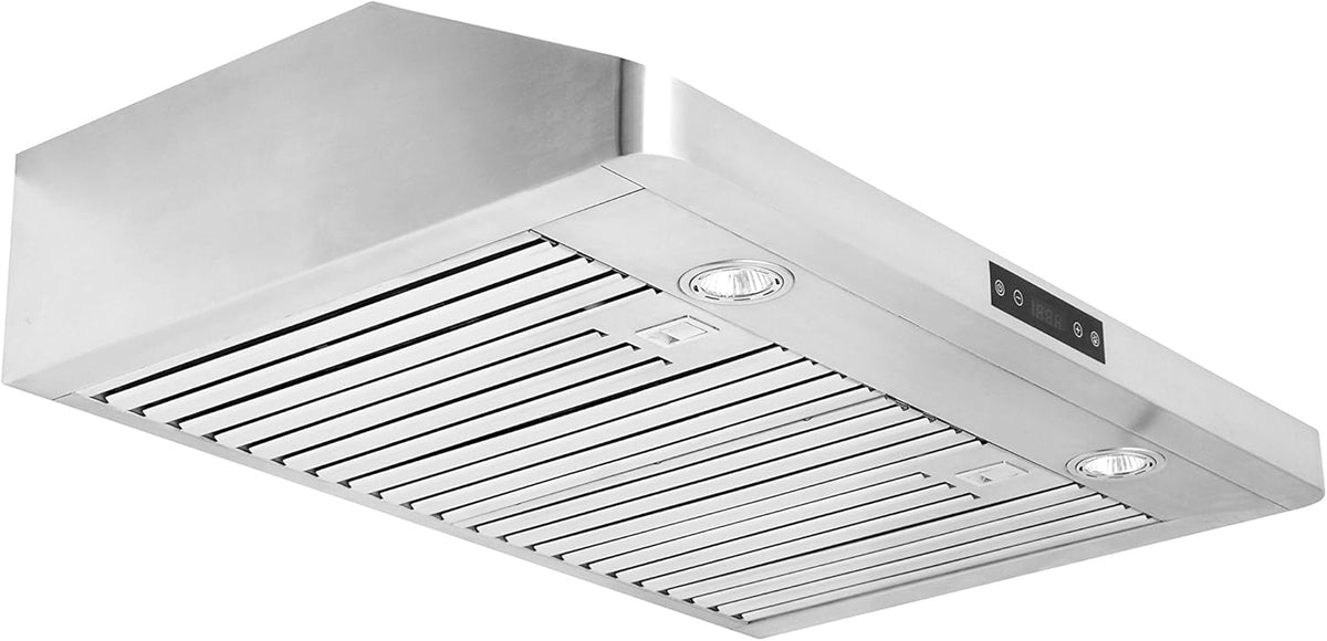 30 Inch Under Cabinet Stainless Steel Range Hood with Baffle Filters V200