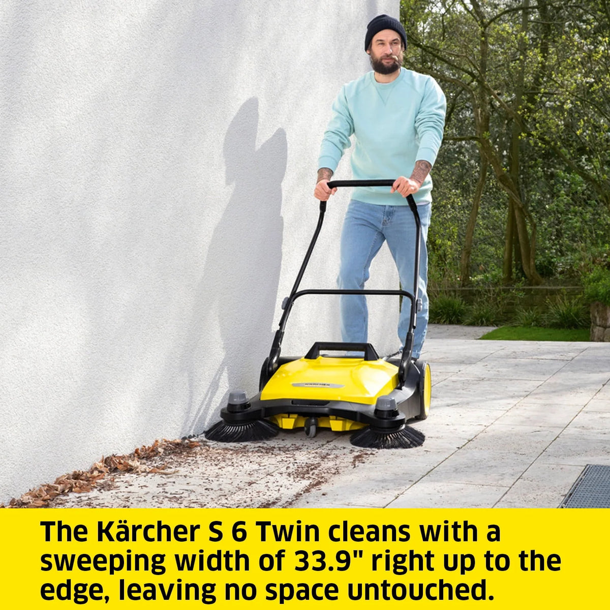 Push Sweeper, 5.25 Gallon D365