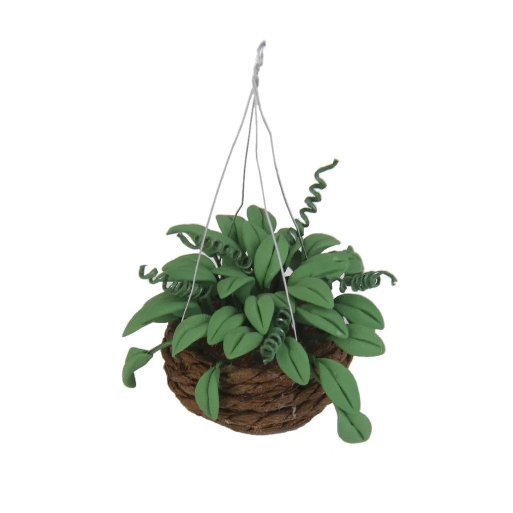 1/12 Scale Dollhouse Miniature Hanging Plants A435761
