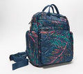 Quilted Mini Backpack with Top Handles H4078