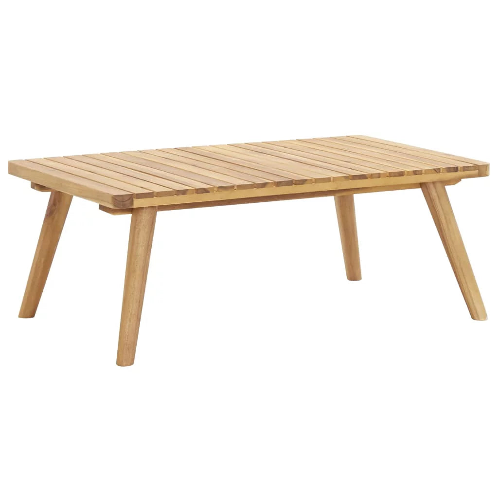 Patio Coffee Table Solid Acacia Wood W589