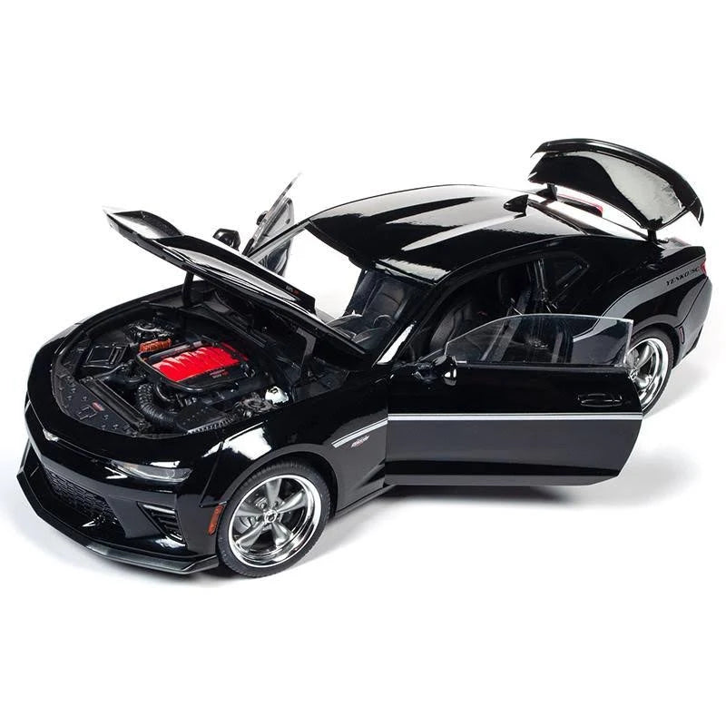 Black Coupe with Silver Stripes R8934