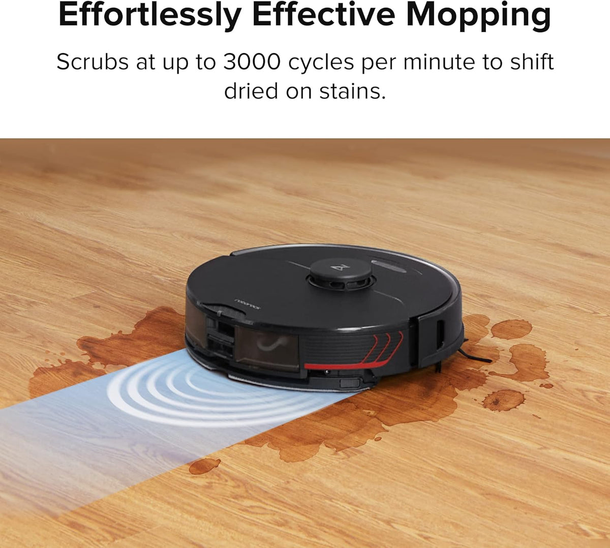 Robot Vacuum and Sonic Mop with 5100Pa Suction J474114