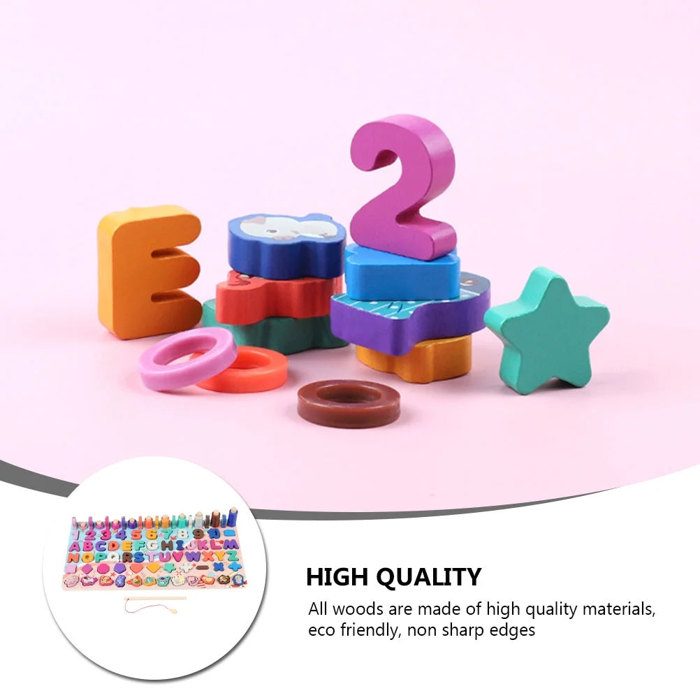 Wooden Magnetic Fishing Toy Game Z145528