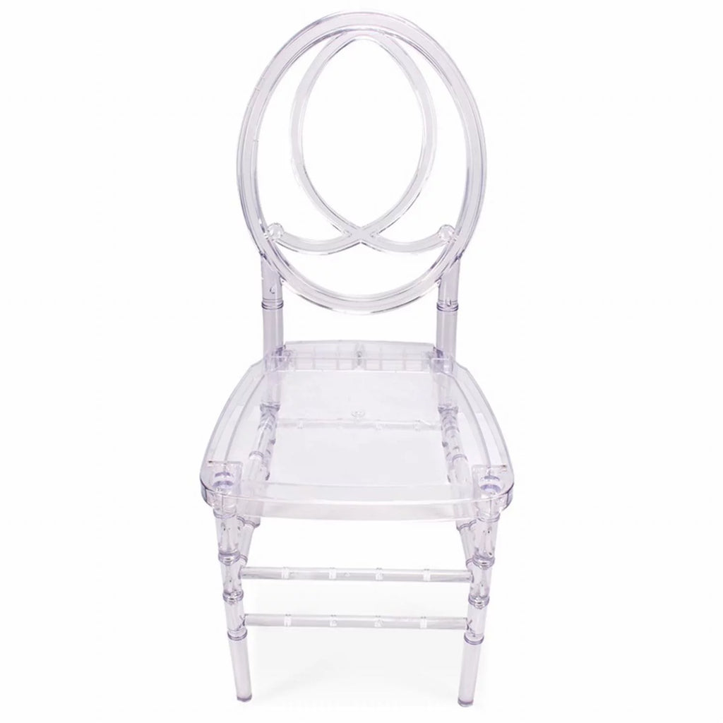 4 Pcs Stacking Clear Chiavari Chairs J968935