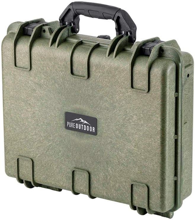 Black IP67 Weatherproof Hard Case with Customizable Foam B792771