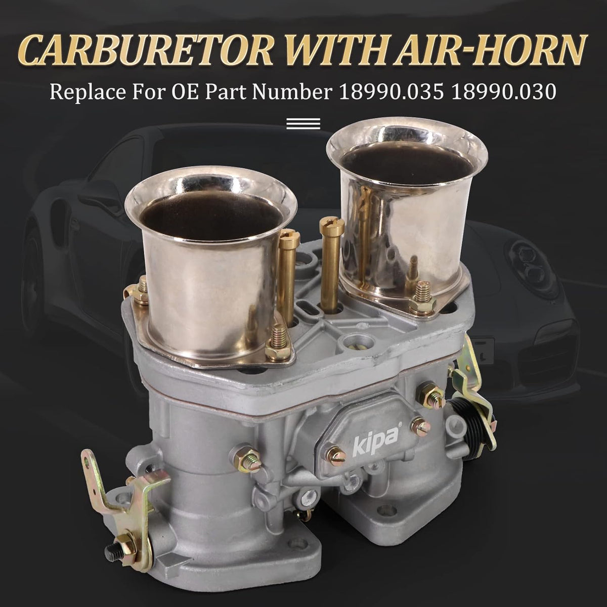 44 IDF 2 BARREL 44mm Carburetor with Air Horn I90978