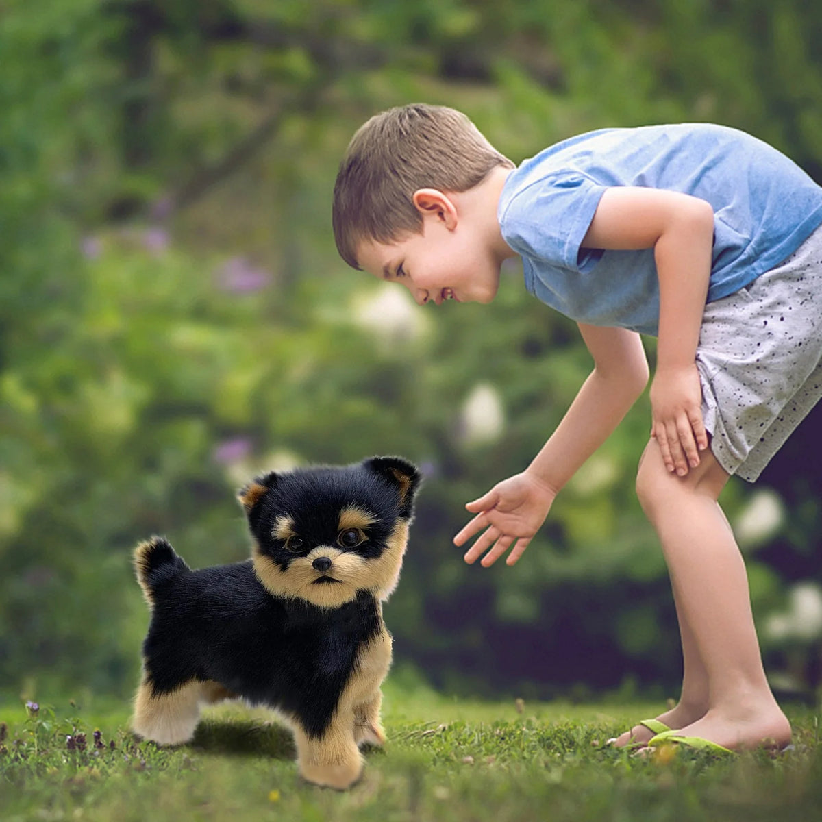 Plush Simulation Dog Toy H1113