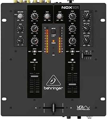 2-Channel DJ Mixer Black P4463