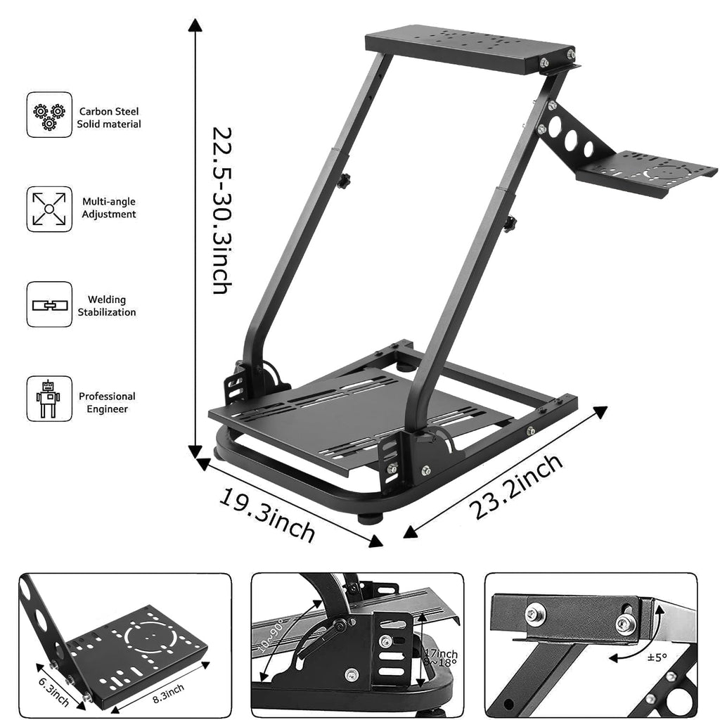 Foldable Racing Steering Wheel Stand D30501