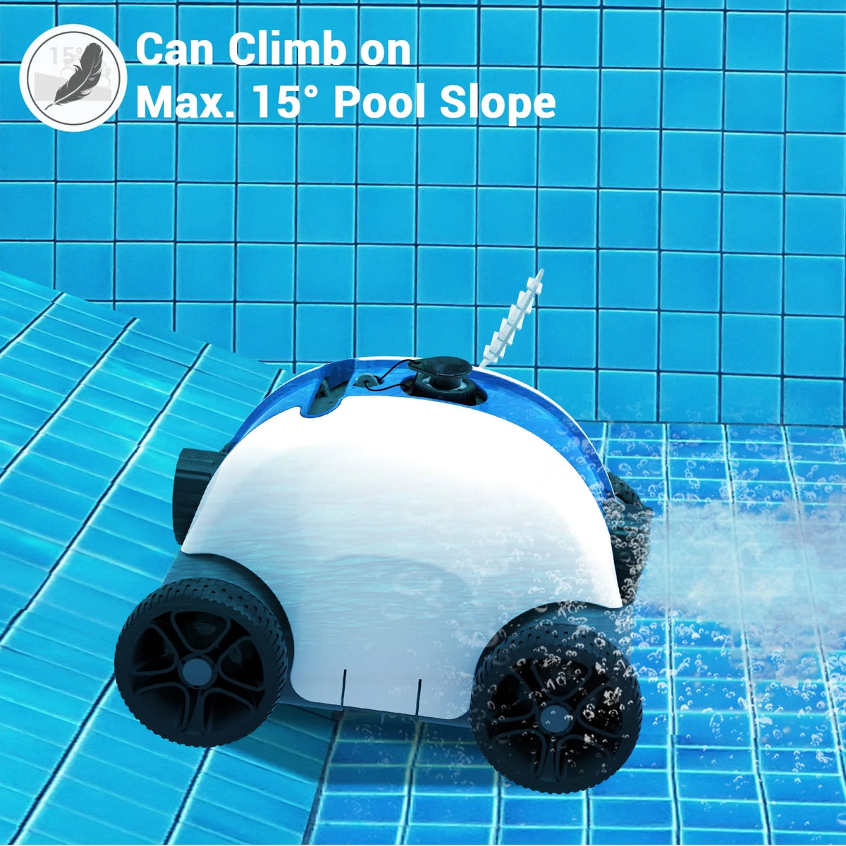Cordless Automatic Robotic Pool Cleaner L1887