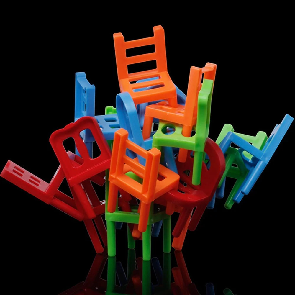 Balance Stacking Chairs Board Game L5575