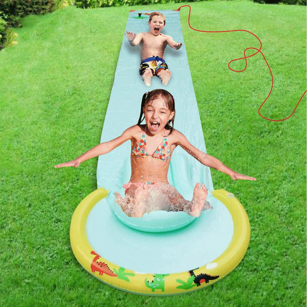 Water Slip and Slide with Body Board and Hose Attachment S249