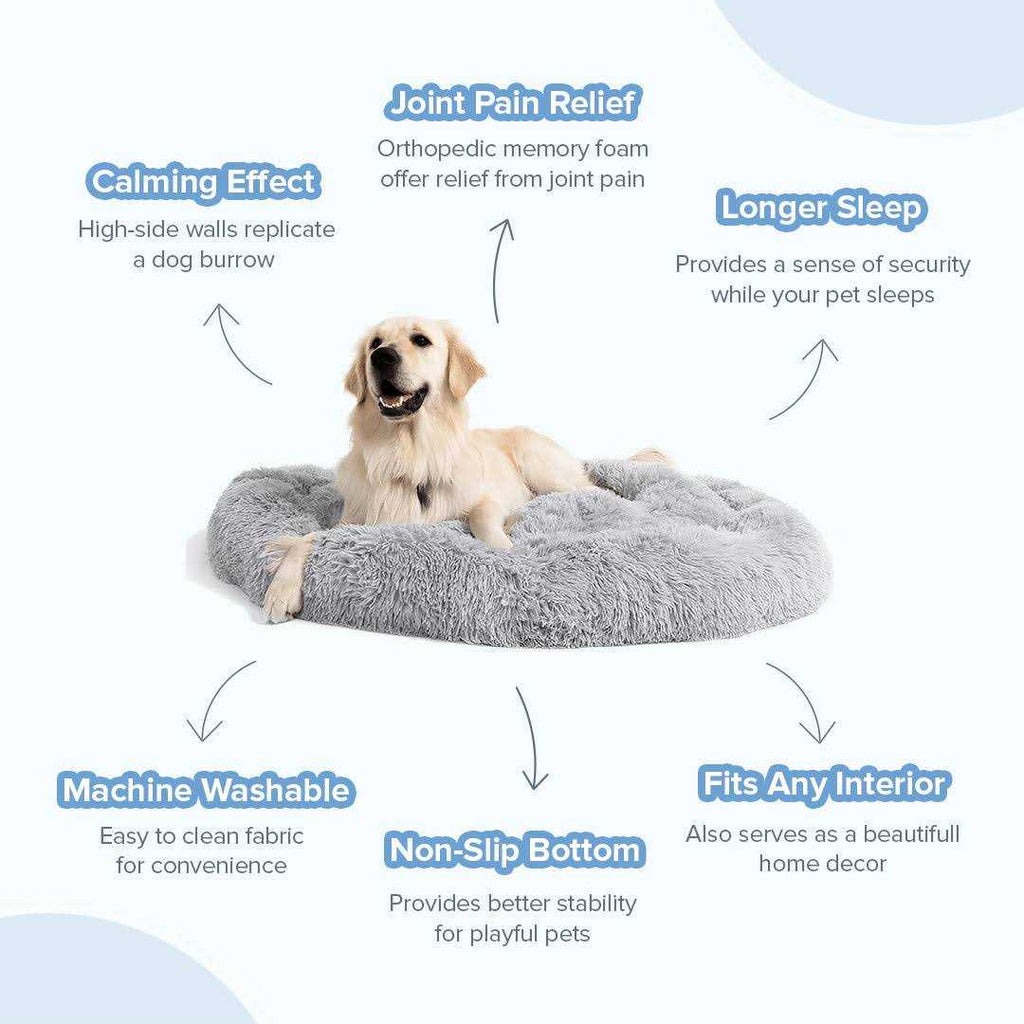Calming Anti Anxiety Dog Bed J2139