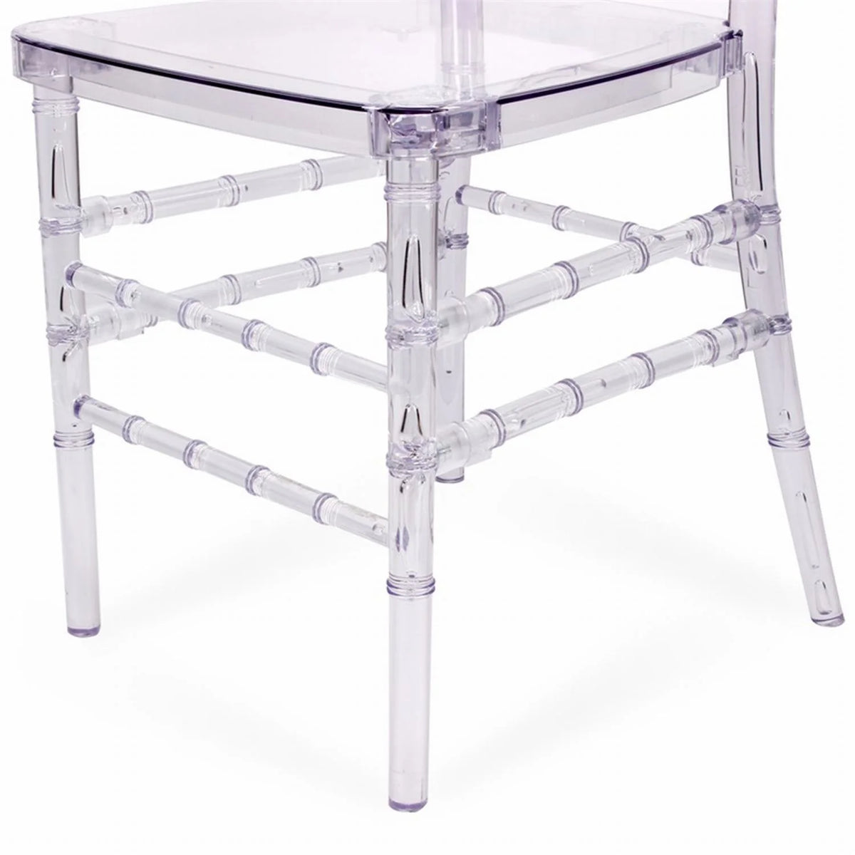 4 Pcs Stacking Clear Chiavari Chairs J968935