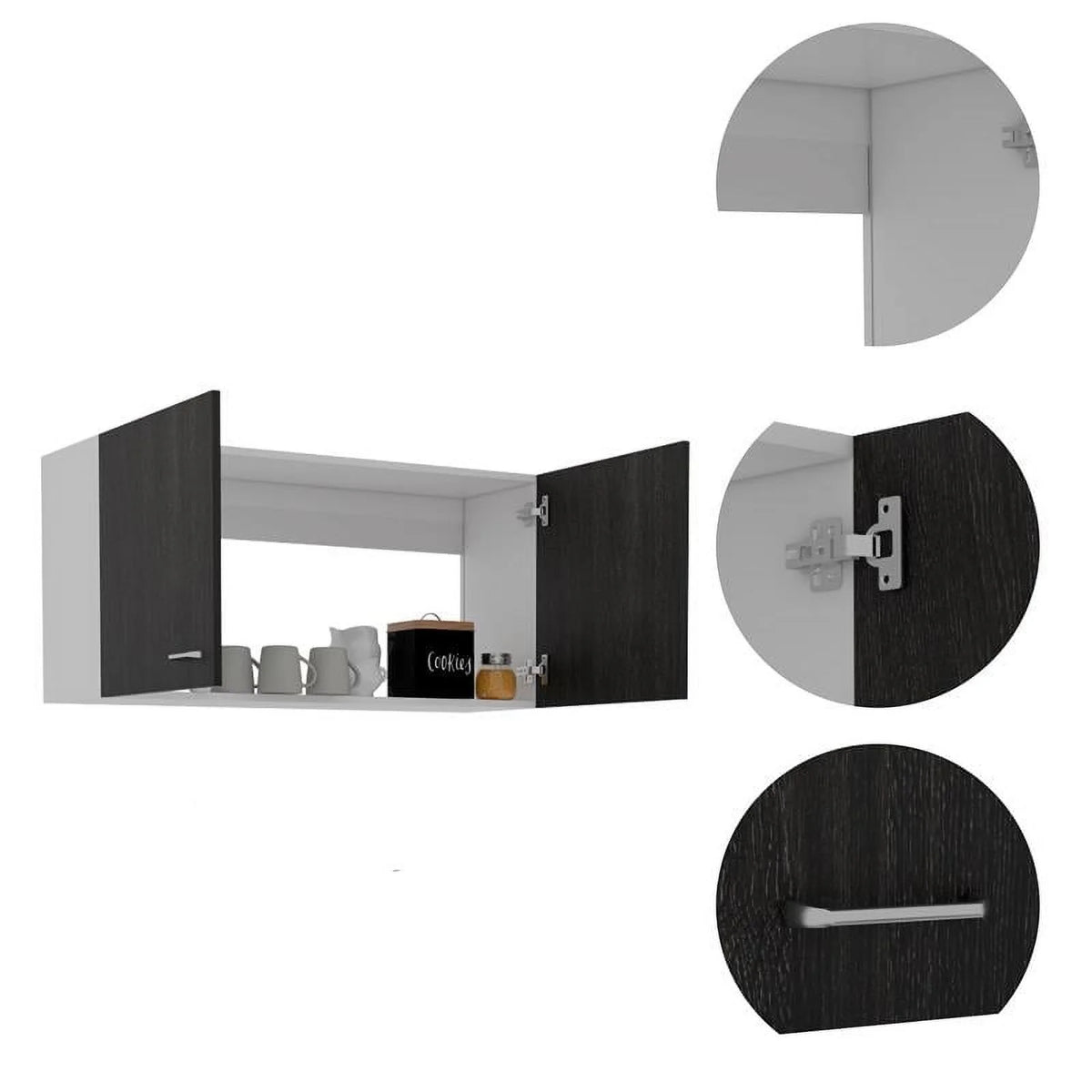 2-Piece Microwave Cabinet Set T1651