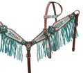 Aztec Headstall, Breast Collar, Reins Set R95352