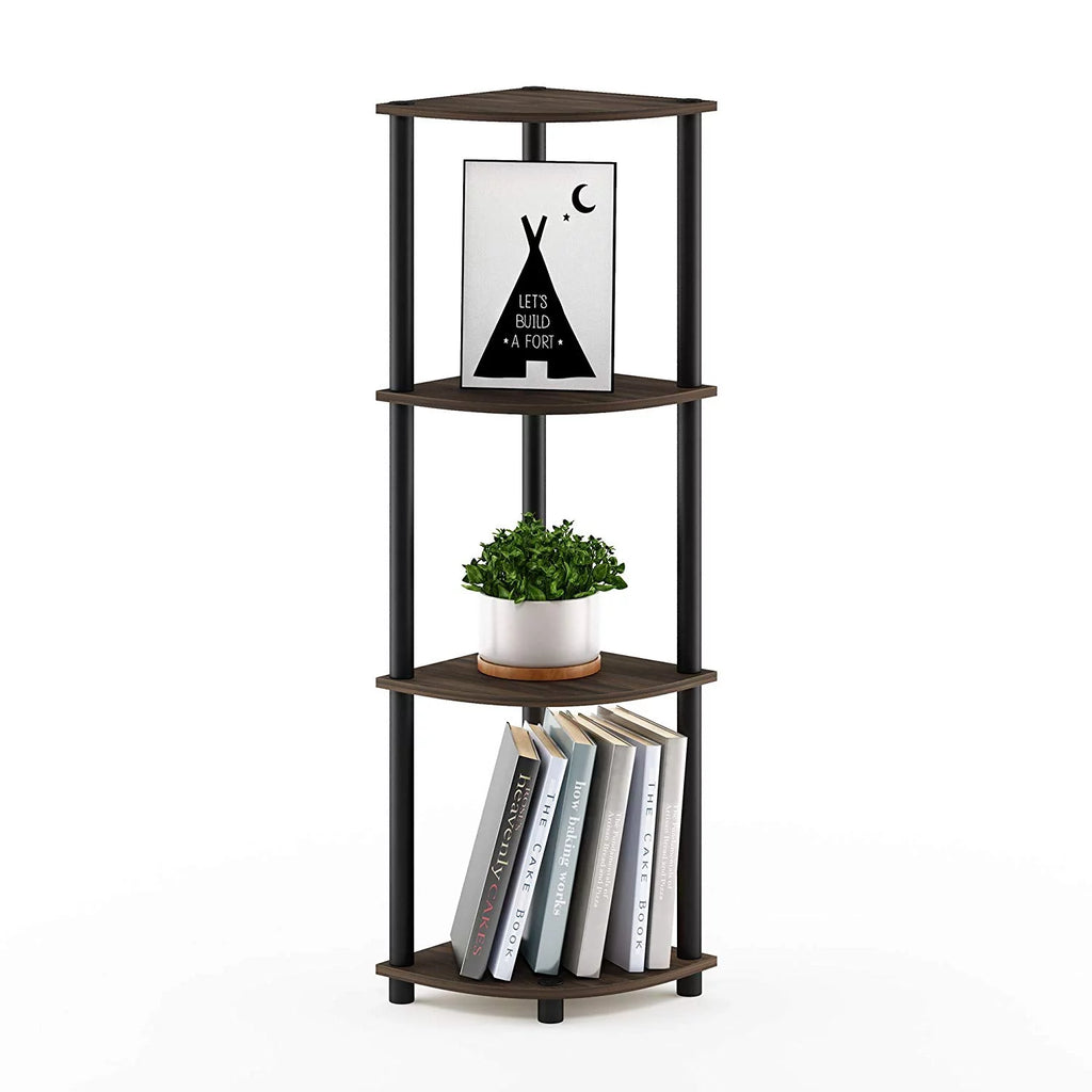 4-Tier Corner Display Rack Shelving Unit R612