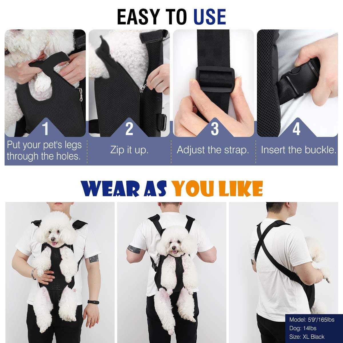 Adjustable Pet Carrier Backpack N125