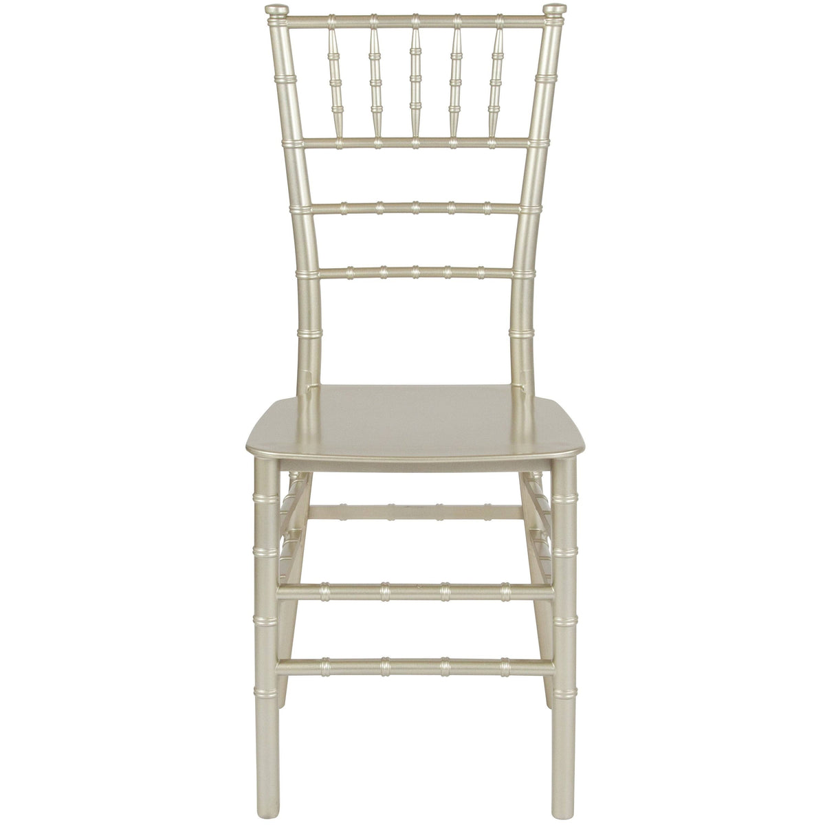 2 Pack Gold Resin Stacking Chiavari Chair B56807