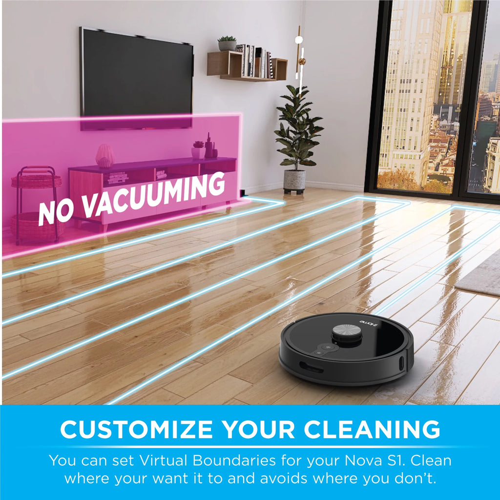 Self Empty Robot Vacuum F399
