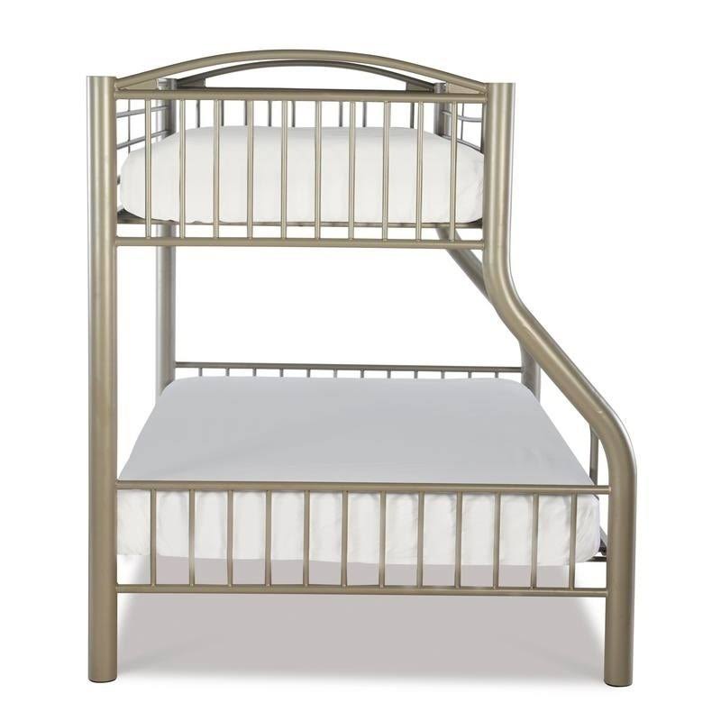 Twin Over Full Pewter Bed E2932