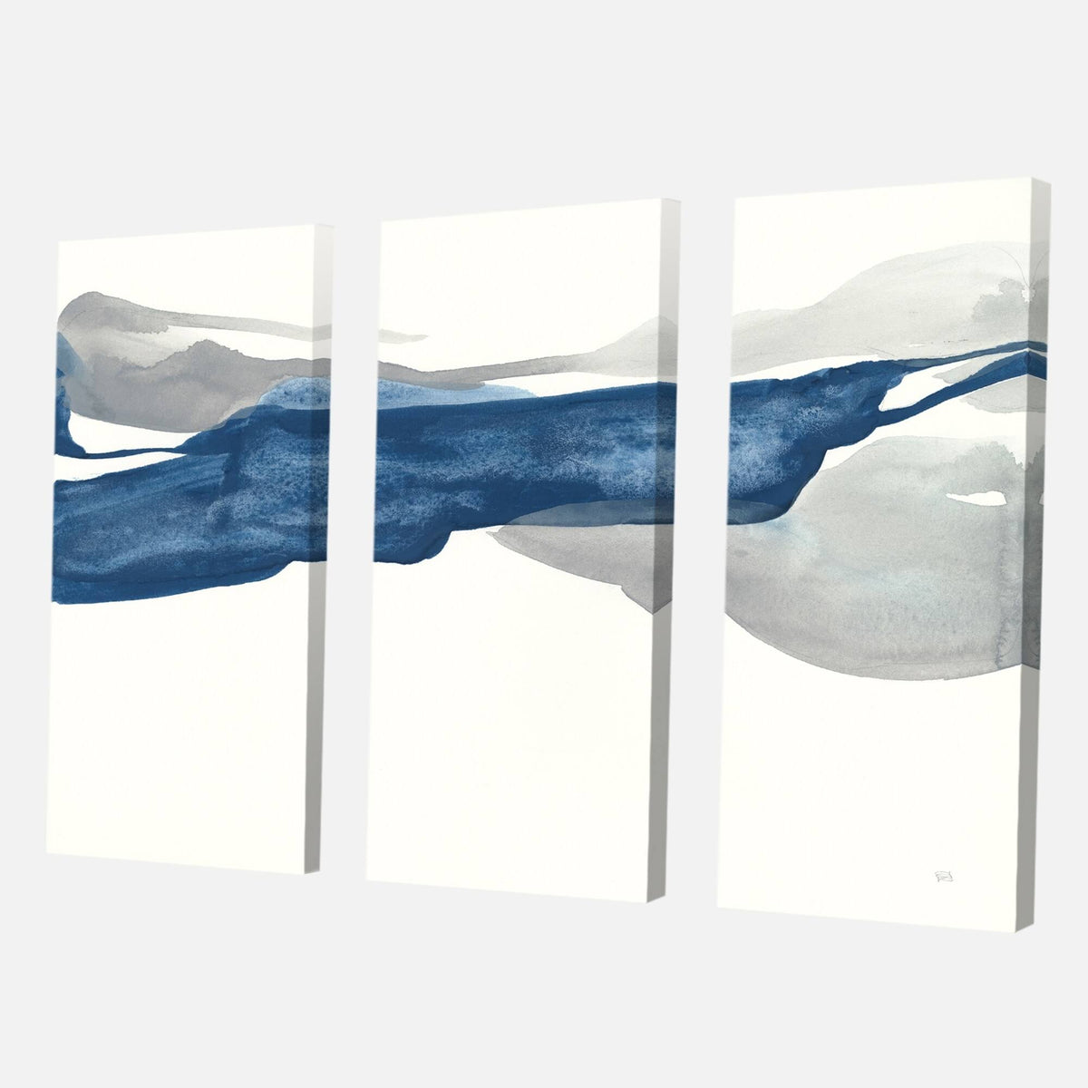 Modern Gallery-Wrapped Canvas - 60 in. Wide x 40 in. High - 3 Panels C906