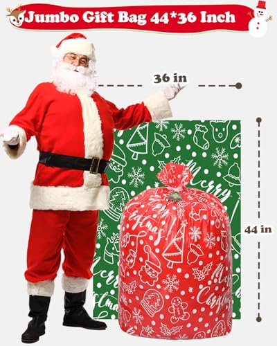 Assorted Sizes 34Pcs Christmas Gift Bags H124