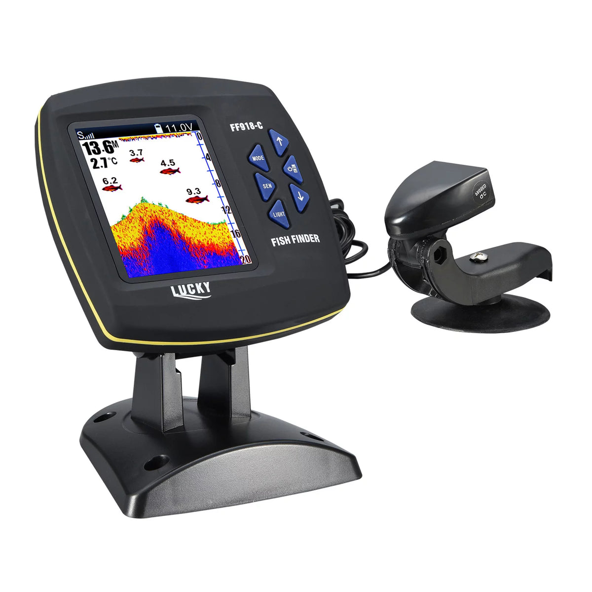 Fish Wired LCD Monitor Portable Fish Locator Camera N6401