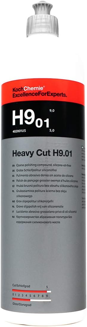 Heavy Cut Coarse Polishing Compound, Silicone-Oil-Free, 1 Liter, Pack of 2 T794