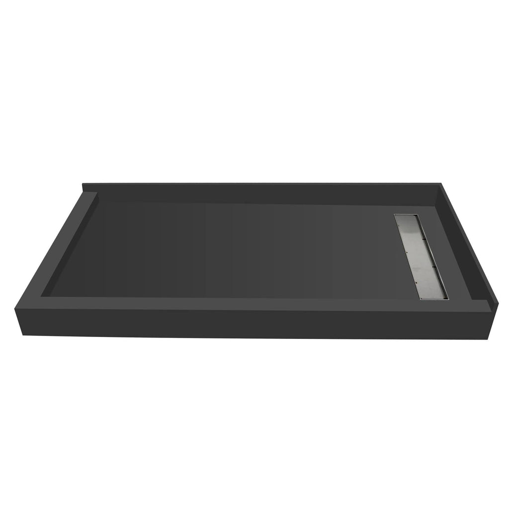 60x22 x 34x22 Double Threshold Shower Base with Drain Top K86785