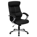 Black LeatherSoft Executive Swivel Office Chair O924