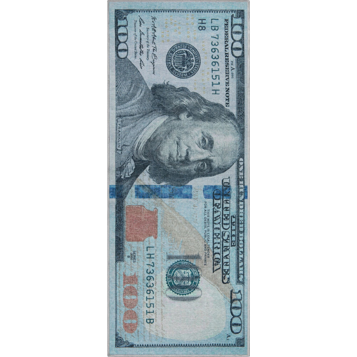Money Rug Runner 3' x 7'3" O886101