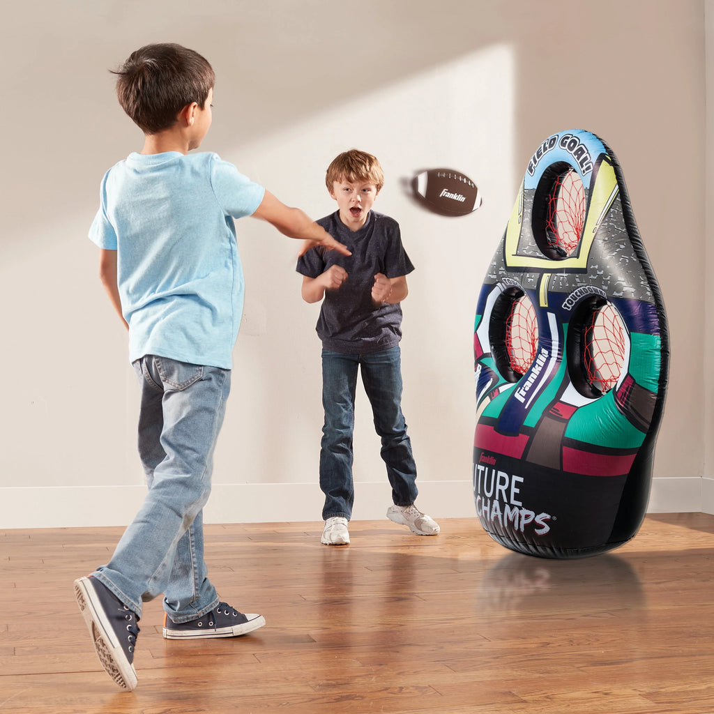 Inflatable Football Target Toss Game X109850