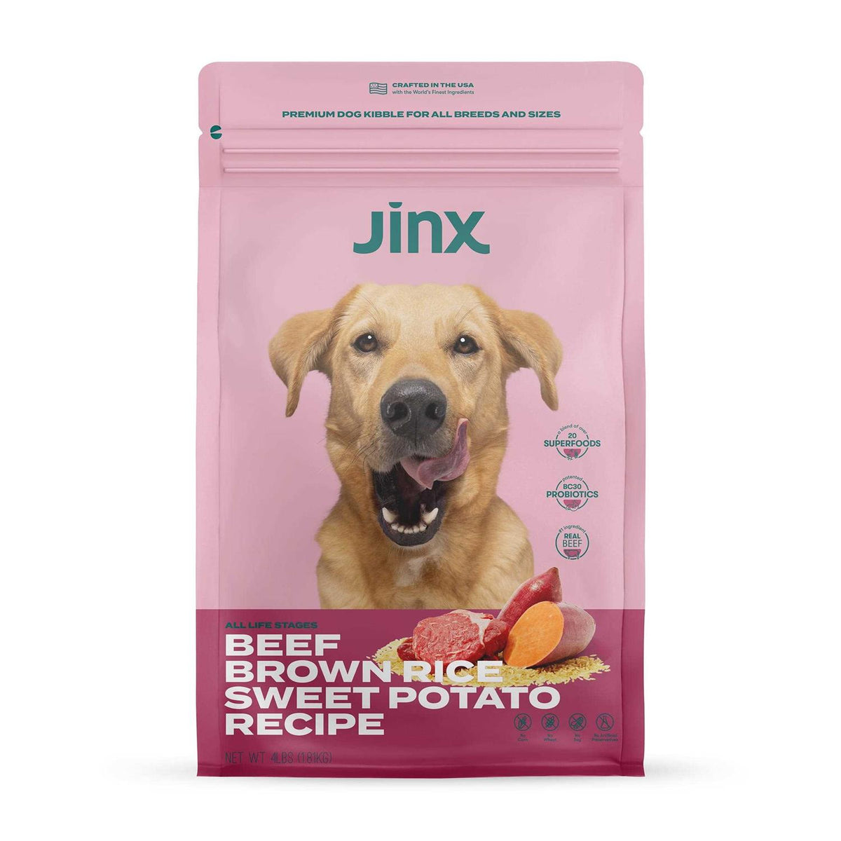 Brown Rice & Sweet Potato Dry Dog Food N4128