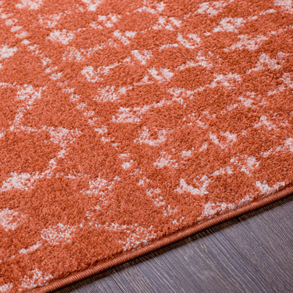 5x7 Coral Area Rug M68071