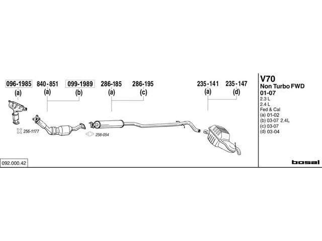 Catalytic Converter S534