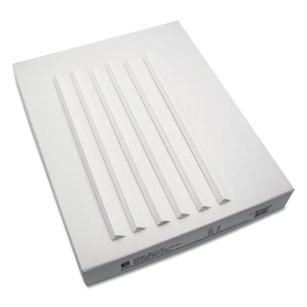 Binding Bars, White, 100/Box I845189