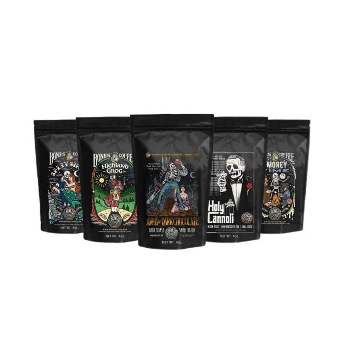 Medium Roast Ground Coffee 4 oz Sample Pack F1619