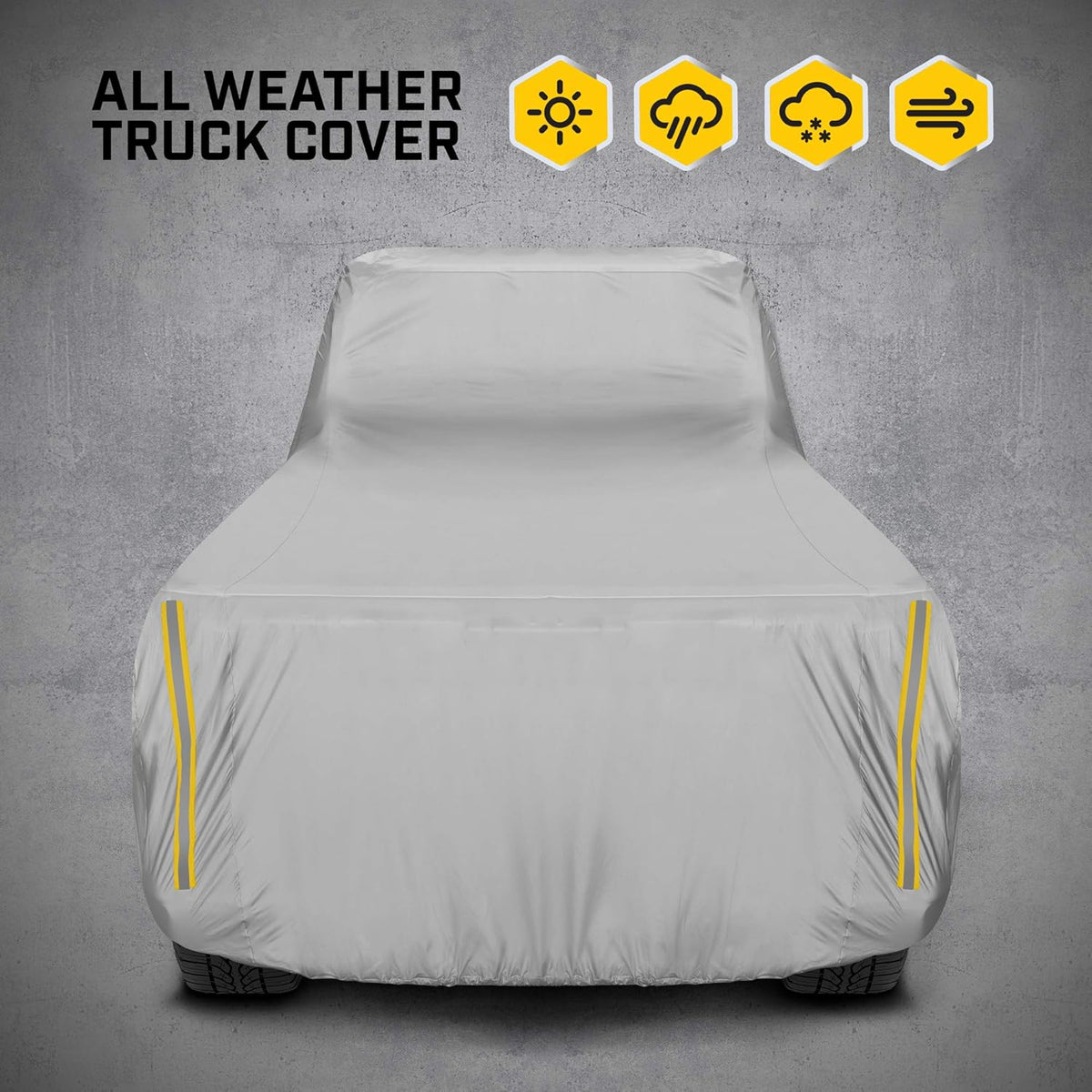 Waterproof All Weather Pickup Truck Cover Q863