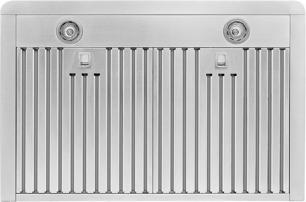 30 Inch Under Cabinet Stainless Steel Range Hood with Baffle Filters V200
