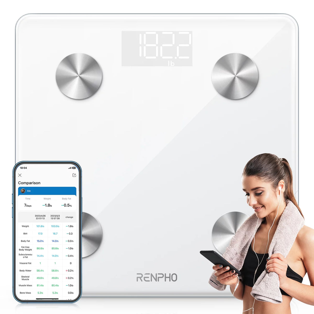 Digital Body Weight Scale I839
