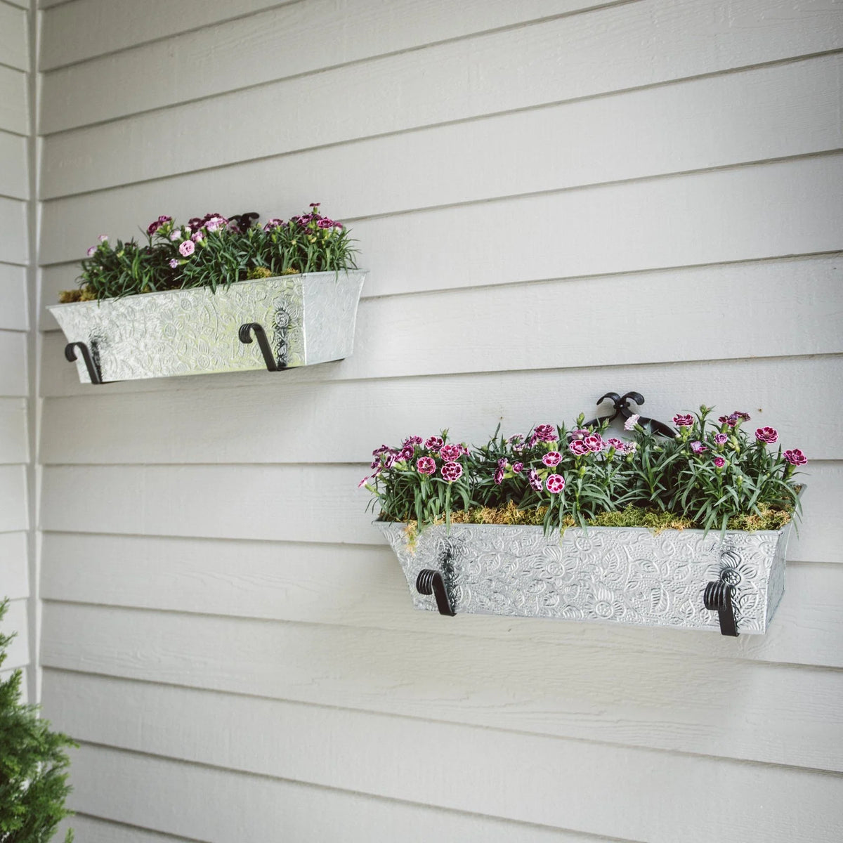 Galvanized Steel Rectangular Planter X2140