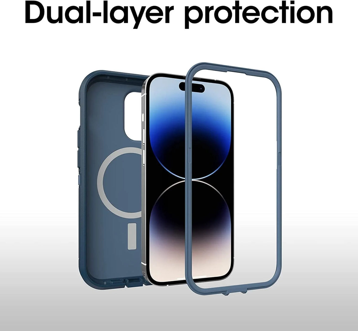 Open Ocean Blue Antimicrobial Case for iPhone 14 Pro Max P6653
